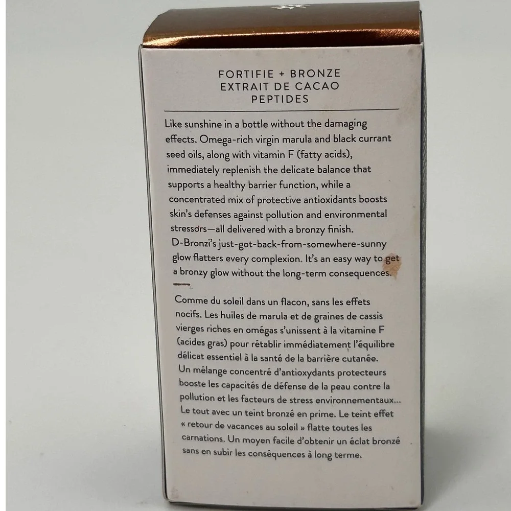 Drunk Elephant D-Bronzi Sunshine Drops Unisex 30ml Bronze Peptides Glowy Serum